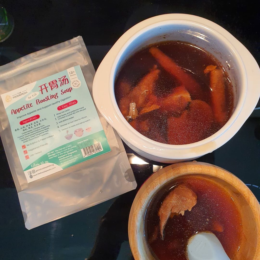 The Foodiepedia Kid’s TCM Herbal Soup - Appetite Boosting Soup 开胃汤